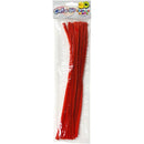 Crafts For Kids - Chenille Stems 12" 40 pack - Red
