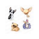 Stamping Bella Cut It Out Dies - Bostons, Pug & Chihuahua*
