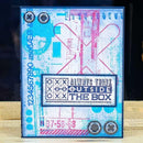 Tim Holtz Cling Stamps 7"X8.5" - Glitch 1