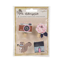 Crate Paper Maggie Holmes Marigold Wood Veneer Clothespins 4 Pack*
