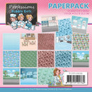 Find It Trading Yvonne Creations Paper Pack 6in X6in 23 pack - Bubbly Girls Professions, Double-Sided*