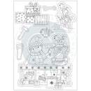 Craft Consortium A5 Clear Stamps - Workshop, Made By Elves*