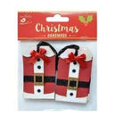 Little Birdie Christmas Gift Tag 10 pack Santa Jacket*