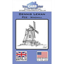 The Card Hut Clear Stamps 6"X4" By Dennis Lewan 002 - Windmill*