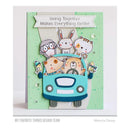 My Favorite Things Clearly Sentimental Stamps 4"X8" Better Together Animals*