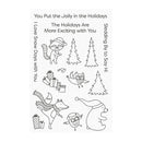 My Favorite Things Clear 4"x 6" Stamp Set - Put the Jolly in the Holidays*