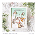 My Favorite Things Clear 4"x 6" Stamp Set - Put the Jolly in the Holidays*