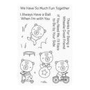 My Favorite Things Clear Stamps 4"x6" - Playtime Pals*