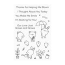 My Favorite Things Clear Stamps 4"x 6" - Blooming Friendship*
