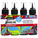 DecoArt Water Marbling Value Pack 2oz 4 pack - Modern Brights*