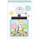 Doodlebug Shaker-Pops 3D Stickers Sweet & Spooky - Sweet Treats