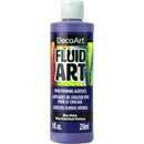 DecoArt FluidArt Ready-To-Pour Acrylic Paint 8oz - Blue Violet*