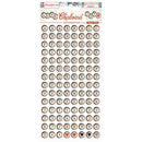 Stamperia Adhesive Chipboard 6"x 12" - Romantic Christmas*