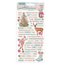 Stamperia Adhesive Chipboard 6"X12" - Sweet Winter*