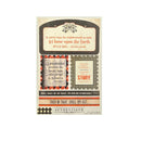 Authentique - Two-Sided 4'' x 6'' Elements - Glowing Excerpts*