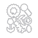 Hero Arts Frame Cut Dies - Line Art Flowers*