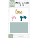 Echo Park Add-On Die Set Love For You And Card*