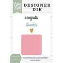 Echo Park Add-On Die Set Sentiment With Card*