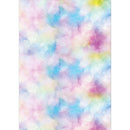 Dress My Craft Transfer Me Sheet A4 - Watercolour Background