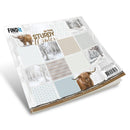 Find It Trading Amy Design Paper Pack 6"X6" 22 pack Sturdy Winter*