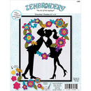 Design Works Felt Collage Applique Kit 10"X13" - First Date Silhouette*