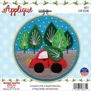 Design Works Felt Applique Kit 6" Round - Car Scene*