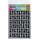 Dyan Reaveley's Dylusions Stencils 5"x 8" - Lock 'n' Roll*