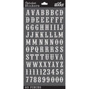 Sticko Alphabet Stickers - Carnival White Glitter*