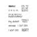 Stamping Bella Cling Stamps Emily's Sentiment Set