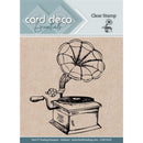 Find It Trading Card Deco Essentials Clear Stamp - Gramophone*