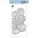 Elizabeth Craft Stencil 4.3in x 8.7in - Bloom-Art Journal*
