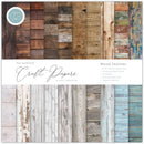 Craft Consortium Double-Sided Paper Pad 8"X8" 30 pack Wood Textures, 20 Designs*