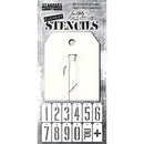 Tim Holtz Element Stencils 12 pack - Mechanical*