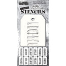 Tim Holtz Element Stencils 12 pack - Christmas*