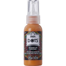 Folkart Dots Acrylic Paint 2oz - Orange Flame*