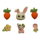 Buttons Galore Flatbackz Embellishments - Cottontail*