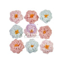 Prima Marketing Paper Flowers 9 pack Perfect Emotion, French Blue*