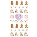 Prima Marketing Christmas Market By Frank Garcia Puffy Stickers 34 pack Icons