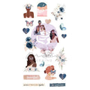 Prima Marketing Indigo By Frank Garcia - Puffy Stickers 20 pack*
