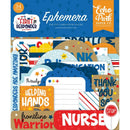 Echo Park Cardstock Ephemera 33 pack Icons, First Responder*