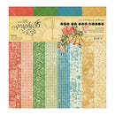 Graphic 45 Double-Sided Paper Pad^ 12 inch X12 inch^ 16 pack Joy To The World^, 8 Designs/2 Each^