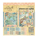 Graphic 45 Collection Pack 12"x12" - Alice's Tea Party. This 12" x 12"