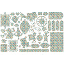 Graphic 45 Alice's Tea Party Cardstock Die-Cut Assortment
