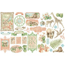 Graphic 45 Wild & Free Cardstock Die-Cut Assortment