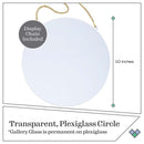 FolkArt Gallery Glass Surface - Large Circle 10"*