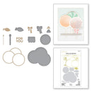Spellbinders Glimmer Hot Foil Plate & Die Set Party Balloons Bouquet*