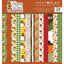 PhotoPlay Double-Sided Paper Pad 6in x 6in 24 pack - Gnome For Thanksgiving*