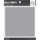 Hero Arts Cling Stamp 6"X6" Zig Zag Texture Bold Prints