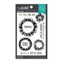 Hero Arts Clear Stamps 4in X 6in - Tie Dye*