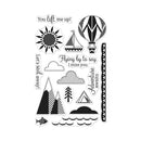 Hero Arts Clear Stamps 4"X6" - You Lift Me Up*